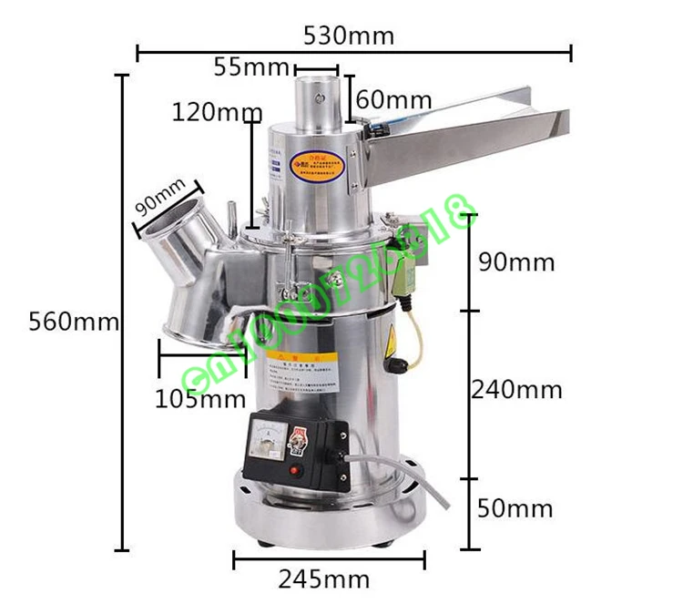 220 В в китайская травяная медицина пульверизатор ультра тонкий порошок шлифовальный станок коммерческий автоматический порошок фрезерный