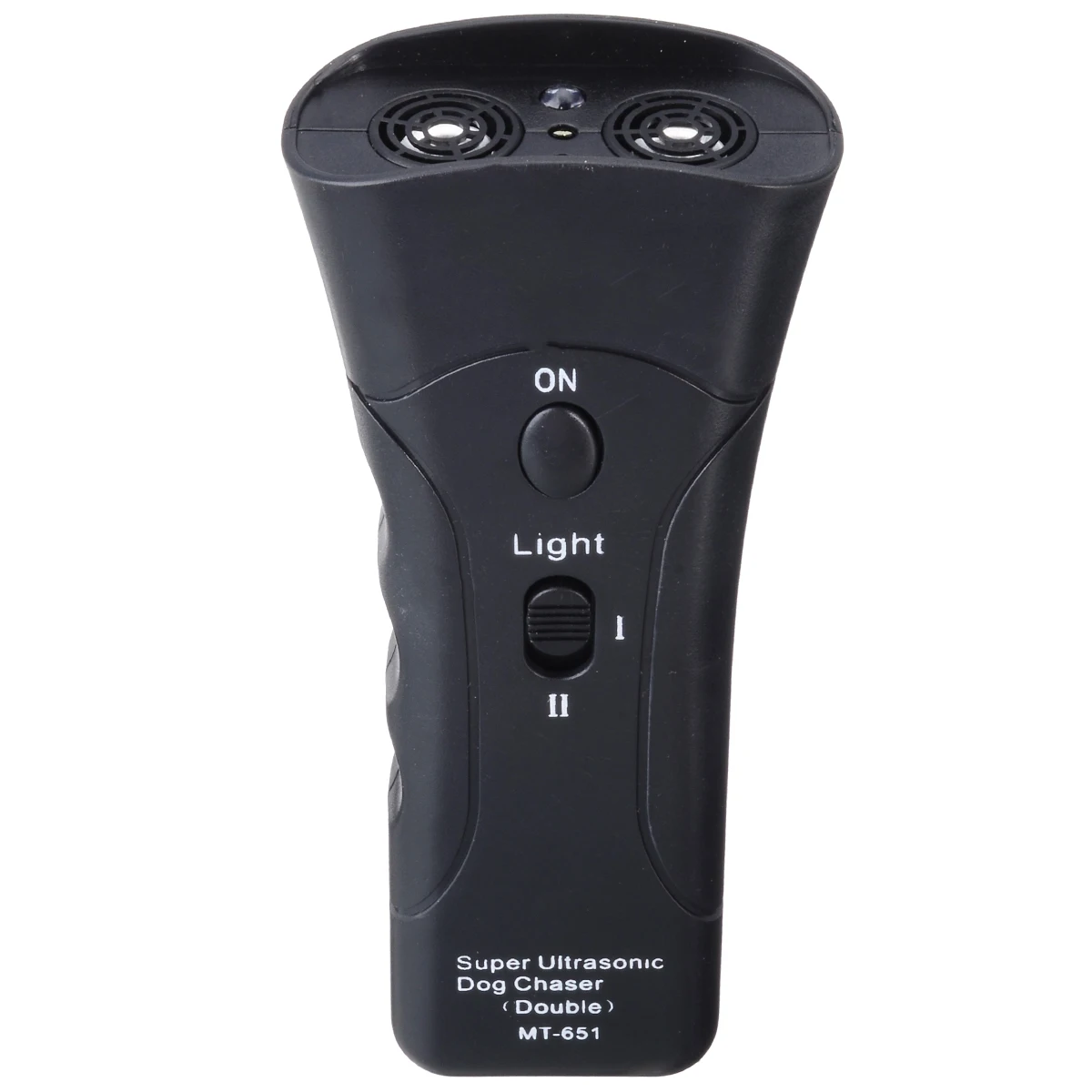 Double Head Ultrasonic Pet Dog Anti Barking Trainer High Power LED Flashlight Gentle Chaser Multifunctional Pet Products
