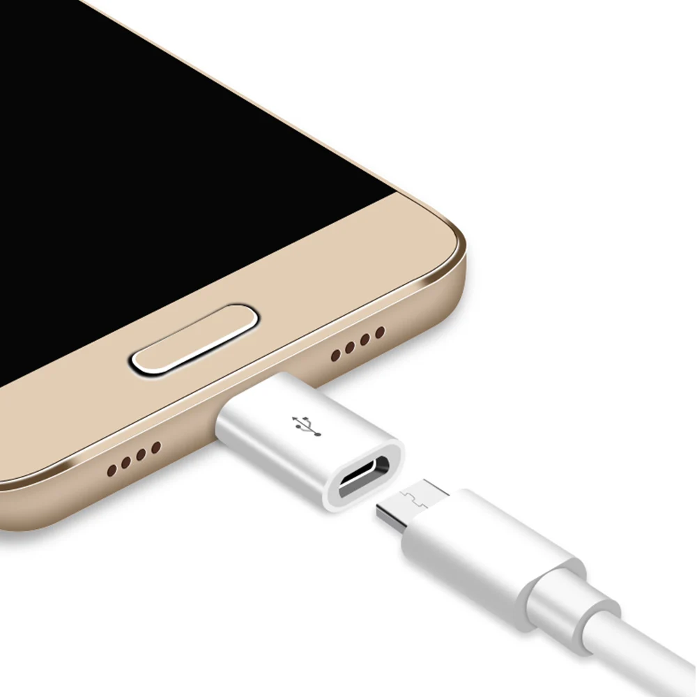 Мини usb Type C папа к Micro USB Женский зарядный адаптер для передачи данных разъем Nexus 5x