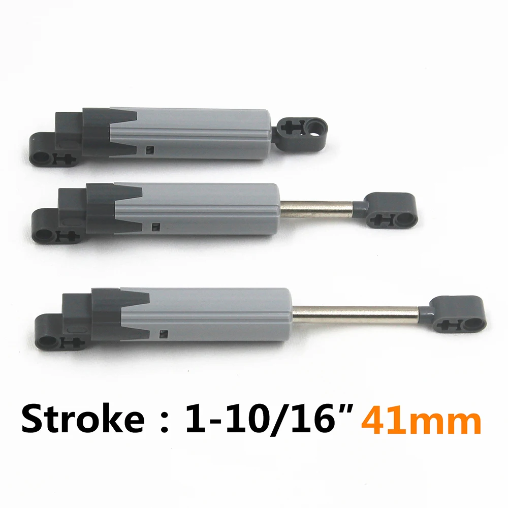 LEGO TECHNIC 4 pcs LARGE LINEAR ACTUATOR Cylinder Piston power functions grey