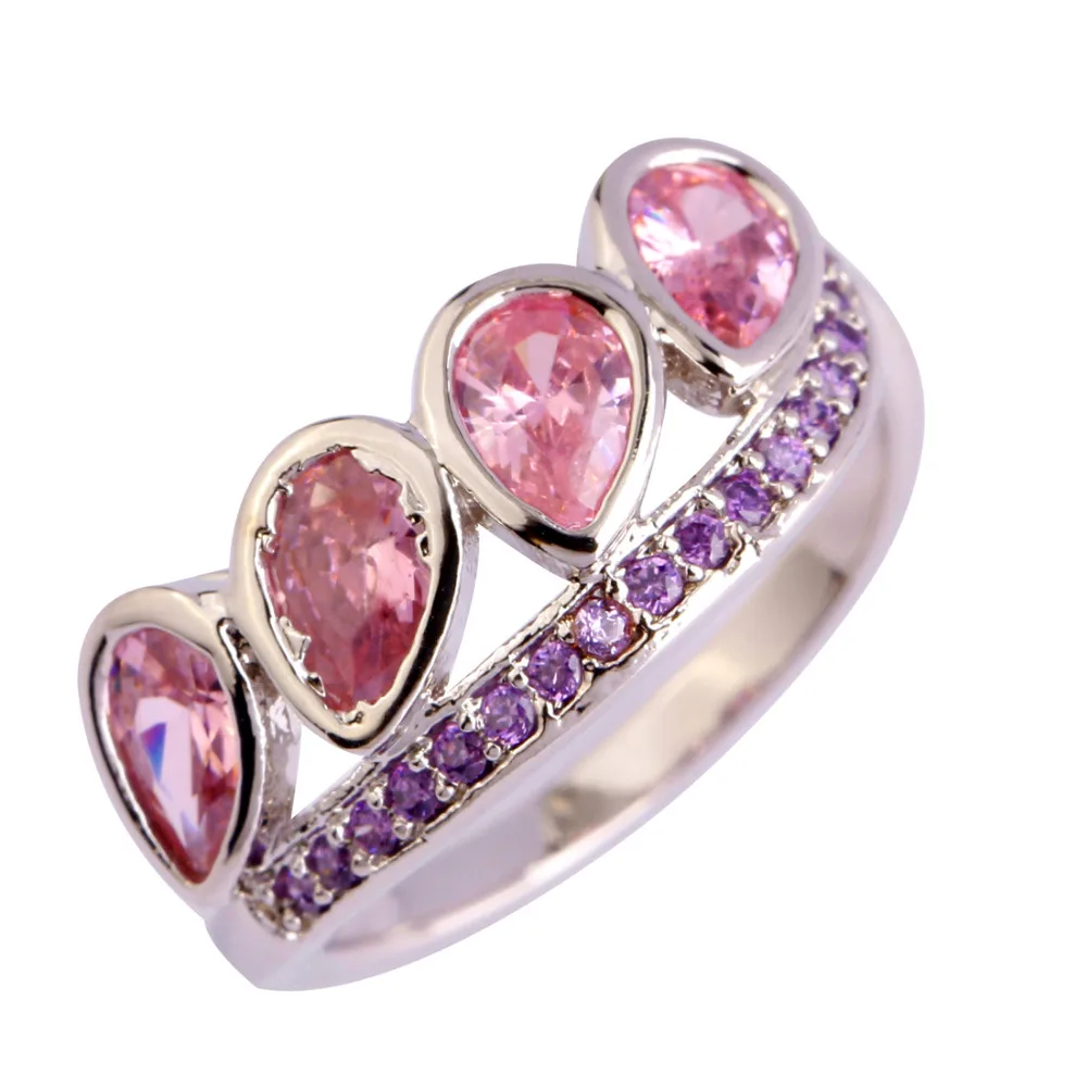 Женское кольцо в форме капли воды с фианитом|ring size|ring size 6fashion rings |