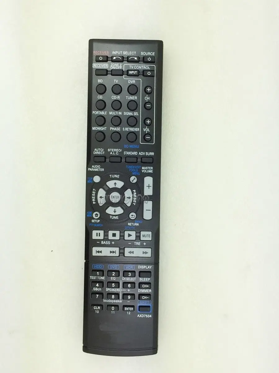 

AV Receiver Replacement Remote Control For Pioneer AXD7613 AXD7531 AXD7587 models