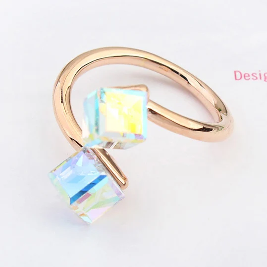 Большая рекламная акция Роскошные Кристаллы Geniune от Swarovski Cube Свадебные