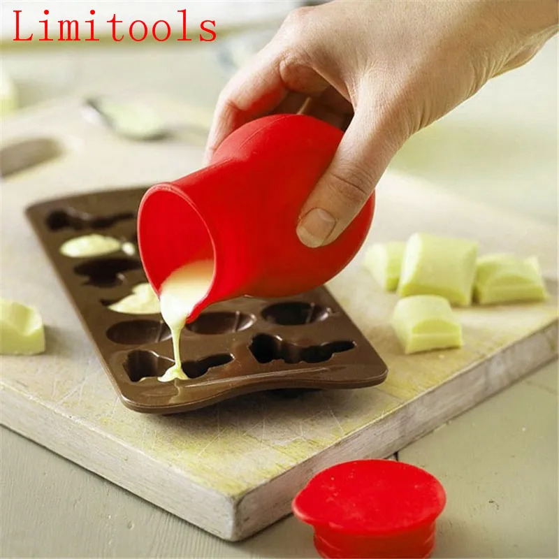 

Silicone Chocolate Melting Pot Mould Butter Sauce Milk Baking Pouring Buckets for Baking