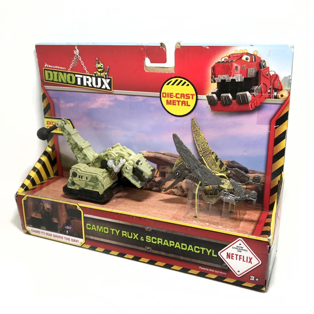 Динозавр Dinotrux грузовик съемный динозавр игрушечный автомобиль мини модели новые