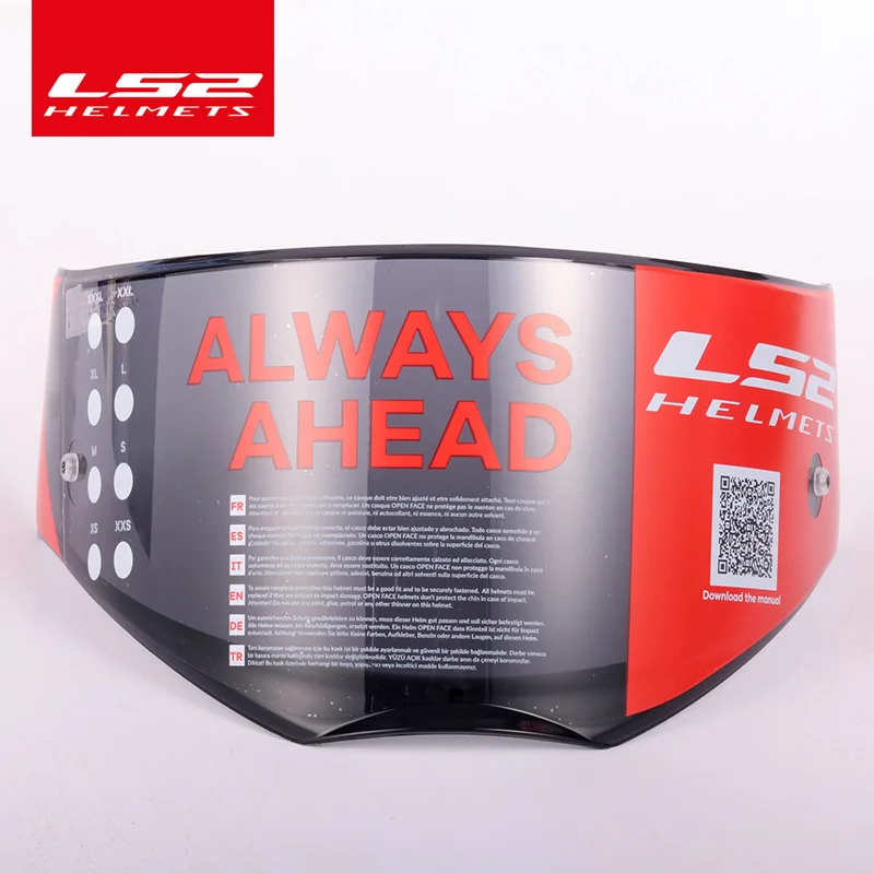 Оригинальный LS2 FF390 Breaker Chrome шлем с покрытием lens серебристый цветной дымовой
