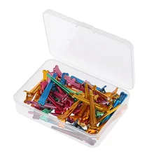 Цветные волосы заколки Головные уборы Сталь парикмахерских клипы зажим салон заколки для волос аксессуары DIY Инструменты для укладки волос