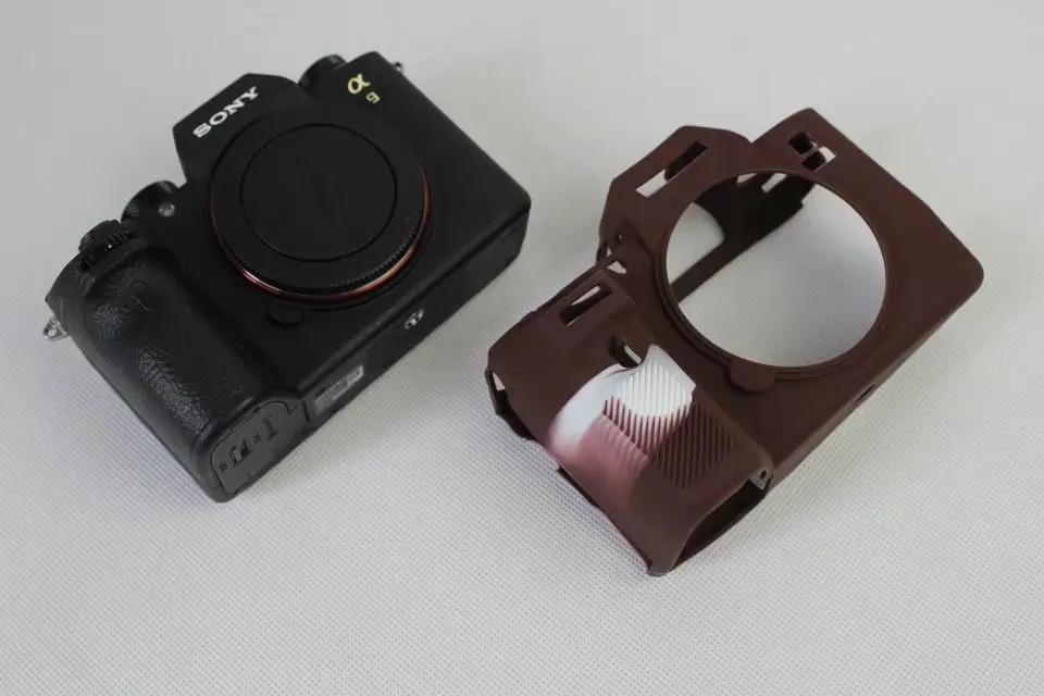 Мягкий силиконовый чехол для камеры резиновый защитный корпуса Sony A9 ILCE 9 a9 A7R3