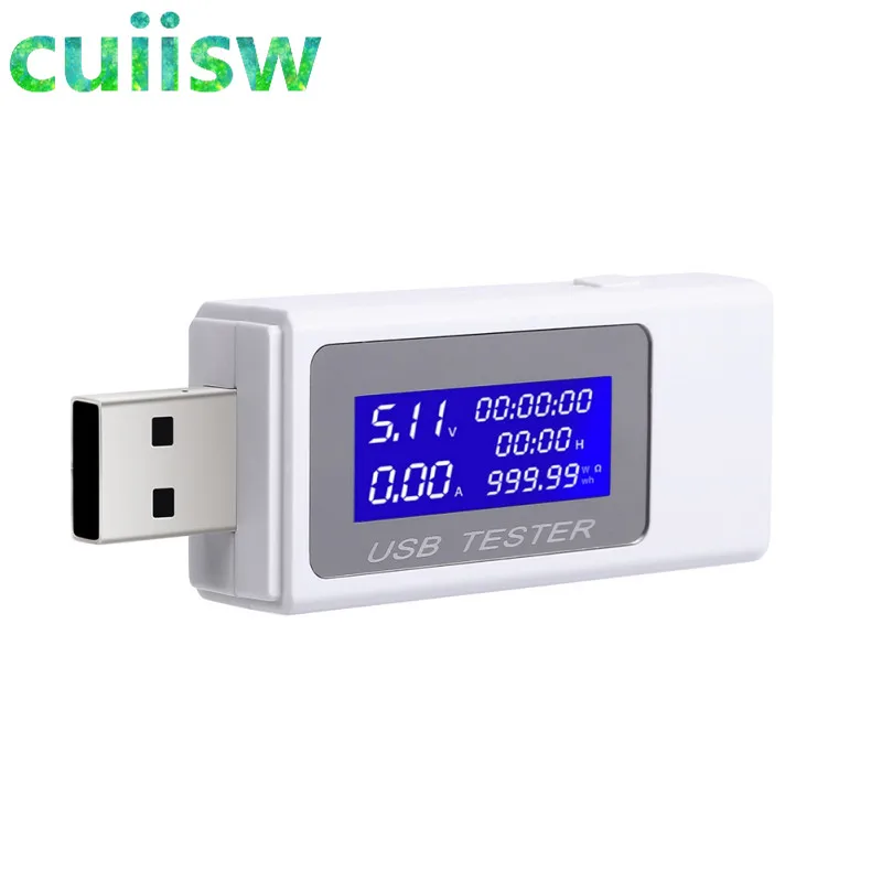 DC4-30V электрическая мощность USB Емкость тестер напряжения измеритель тока монитор вольтметр Амперметр KWS-1705A