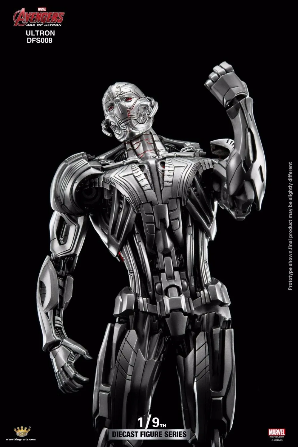 King Arts KA 1/9 DFS008 Avengers Age of Ultron Diecast Ultron Prime Newin Action & Toy Figures