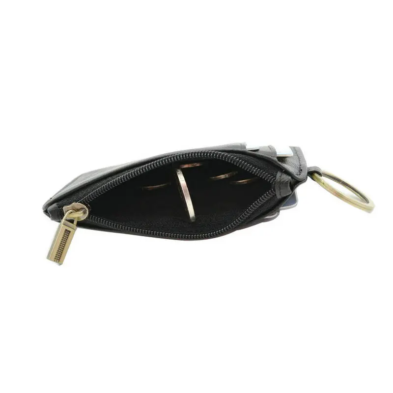 card wallet with coin pocket key ring (2)