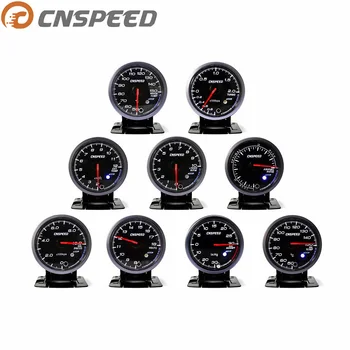 

CNSPEED 2.5 " 60mm Boost Gauge exhaust gas car temperature gauge oil pressure water temperature oil temperature voltage white