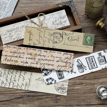 30 шт./упак. Ретро Закладка-письмо Бумага закладки Винтаж страничная Закладка школьные канцелярские принадлежности Эсколар Papeleria sl1142