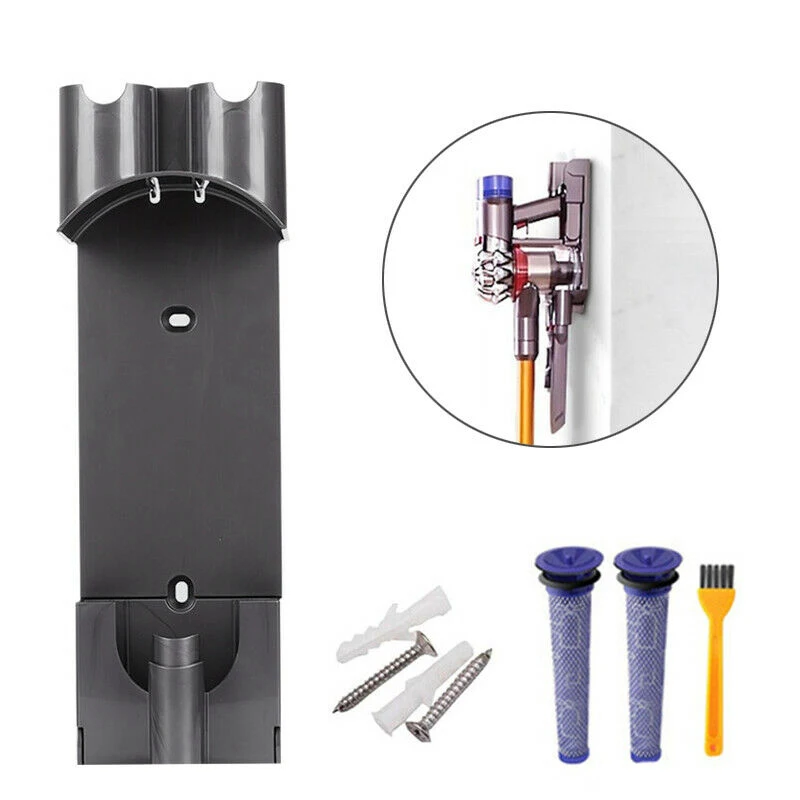 4 шт зарядная подставка фильтры щетка для Dyson V7 V8 сопутствующие товары для пылесоса запчасти