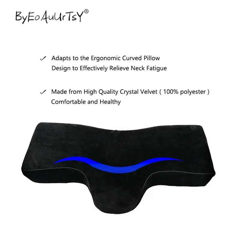 Memory Pillows For Eyelash Extension Soft Lashes Pillow for Salon or Sleeping Velvet Material Pillow Makeup Tools for Eyelashes