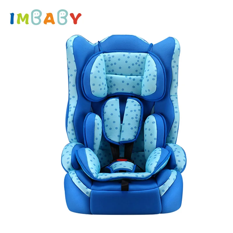 

IMBABY Forward Facing Child Car Seat Group 1/2/3 (9-36 kg) Five-Point Harness Baby Booster Safety Seats 9 Month - 12 Years Old