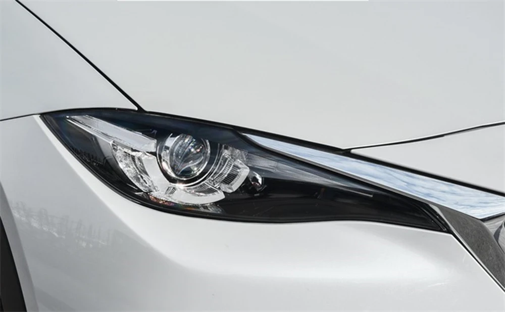 Для Mazda CX-4 прозрачные фары автомобиля прозрачные линзы автомобильный брелок крышка