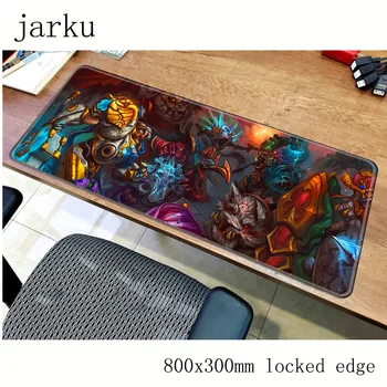 

heroes of the storm mousepad gamer 800x300X3MM gaming mouse pad large GEL notebook pc accessories laptop padmouse ergonomic mat