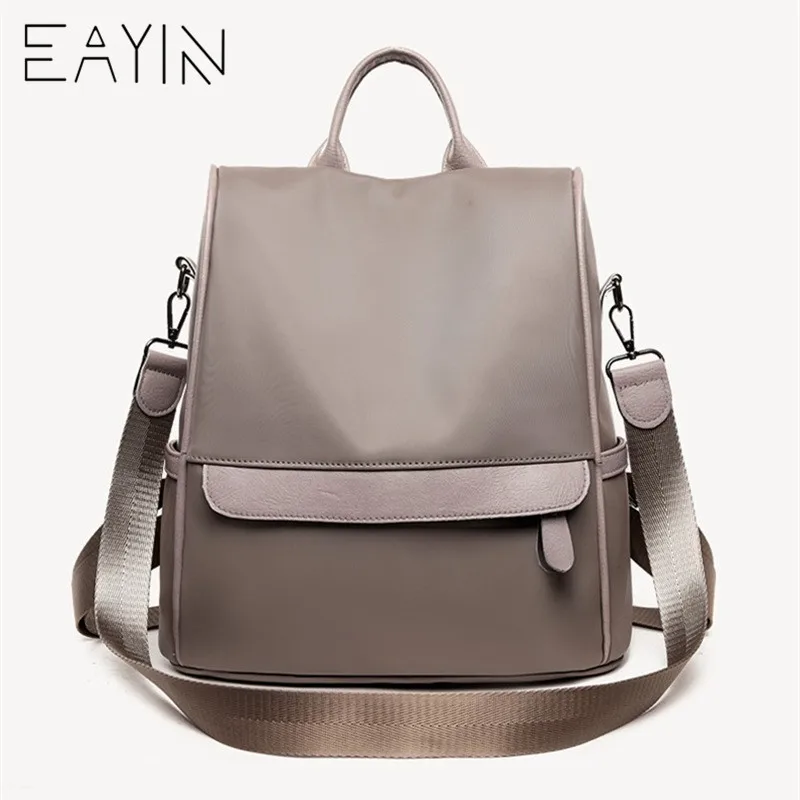 

EAYIN Oxford Backpack Women Waterproof Vintage Backpacks Female Large Bag For Women Teenage Girls School Bag mochila feminina