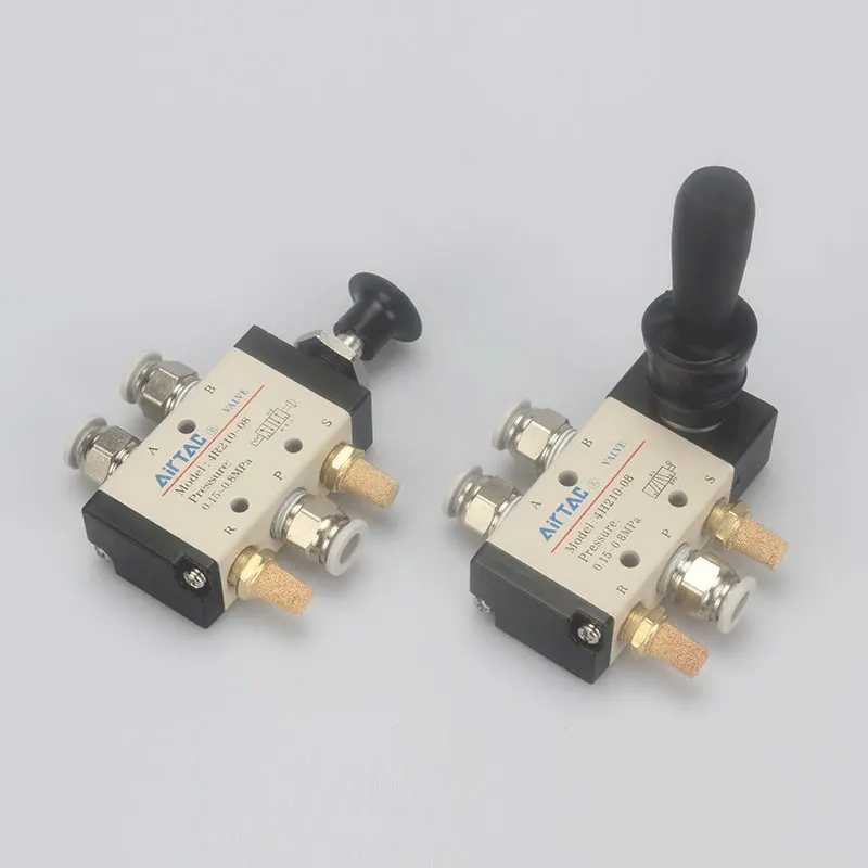 

Pneumatic switch manual valve Hand wrench valve 4H210 4H310 4H410 Hand wrench control Pneumatic control valve 5/2 way