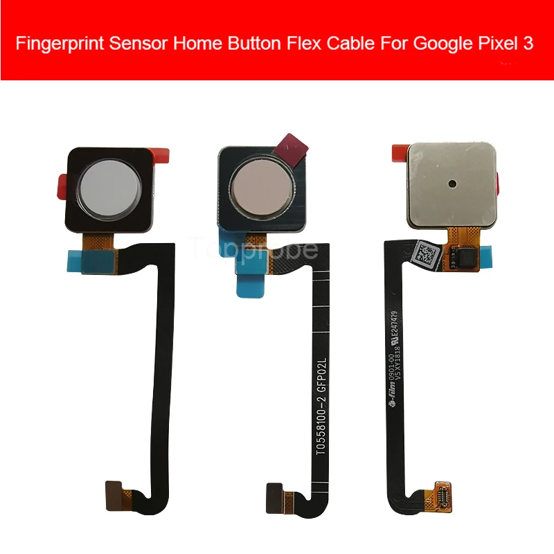 

Home Sensor Button Flex Cable For Google Pixel 3 Pixel3 Fingerprint Menu Touch Key Button Flex Cable Replacement Repair Parts