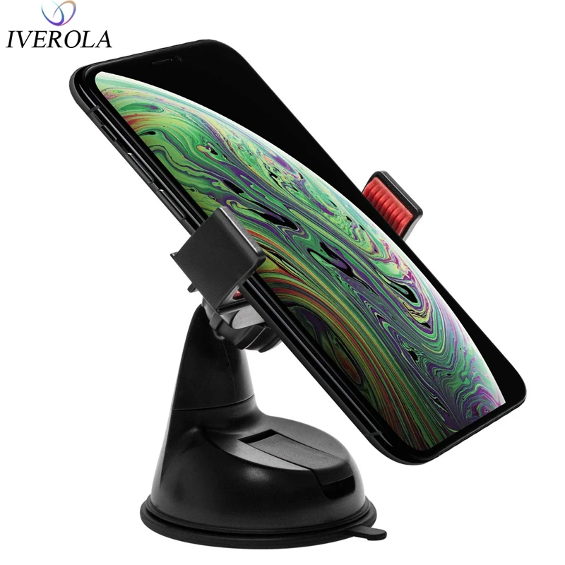 

Univerola Universal Mobile phone holder for in car Phone Windshield mount Cell phone holder Smartphone Phone stand Car holder