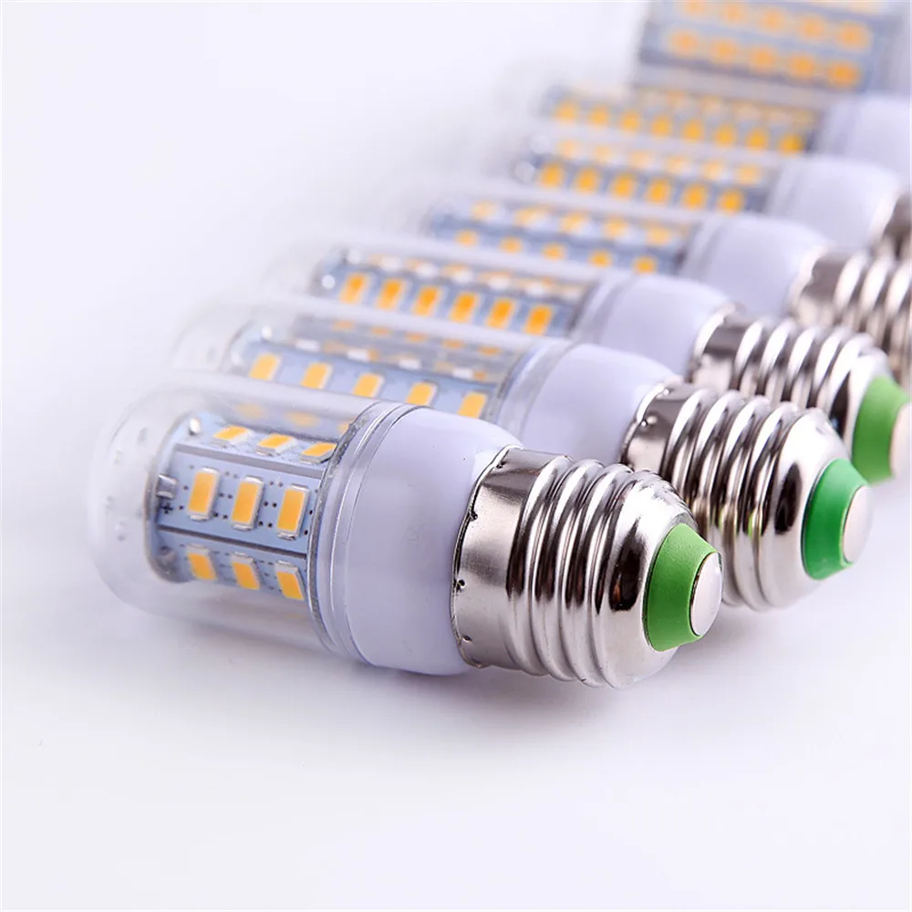 1 шт. светодиодный светильник E27 5 Вт 6 7 SMD 5730 кукурузная лампа энергосберегающий 220