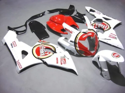

Injection mold Fairing kit for SUZUKI GSXR1000 05 06 GSXR 1000 K5 2005 2006 Custom Red white Fairings Set+gifts SD45