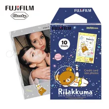 2016 Натуральная Rilakkuma 10 шт. Fujifilm Instax Mini 8 пленка Fuji фотобумага для Polaroid 8 50 s 7 s 90 25 поделиться SP-1 мгновенный Камера