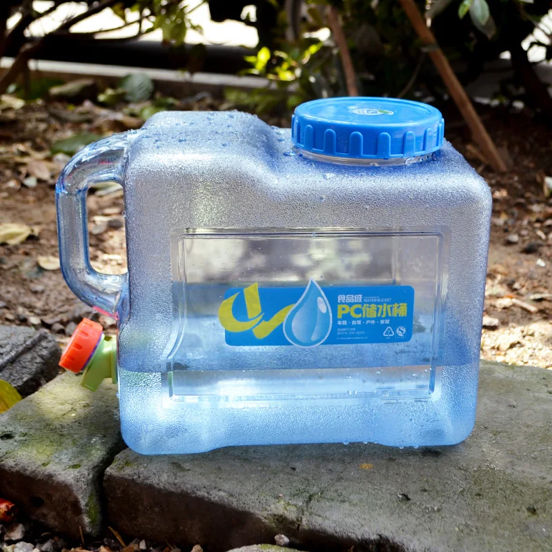 Ведро для воды из поликарбоната удобная складная бутылка пешего туризма и