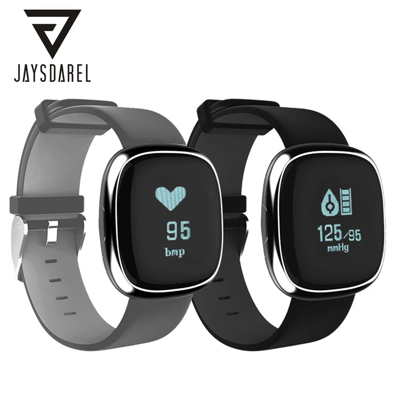 fitness tracker watch with blood pressure and heart rate