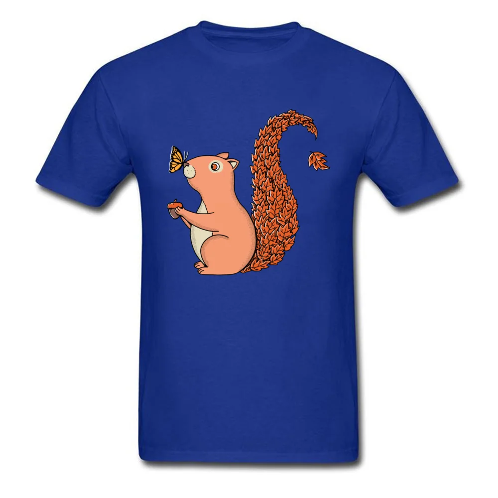 Squirrel and Butterfly_blue