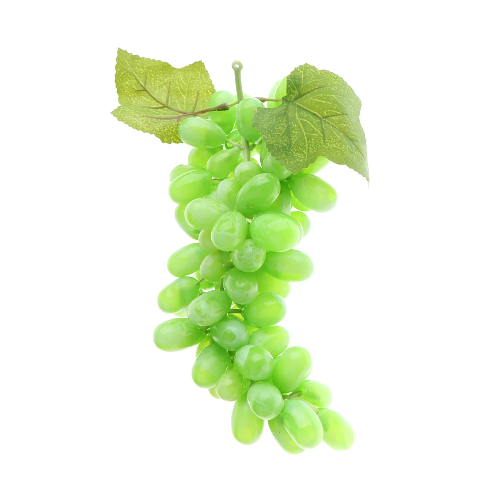 

Artificial Grapes DIY Artificial Fruits Plastic Fake Fruit Artificial Raisins for Christmas Home Wedding Decoration Party Decor