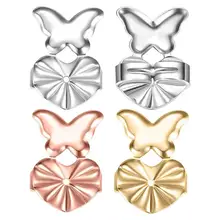 Медные серьги в форме бабочки в европейском и американском стиле, серьги-гвоздики для женщин, вечерние ювелирные подарки