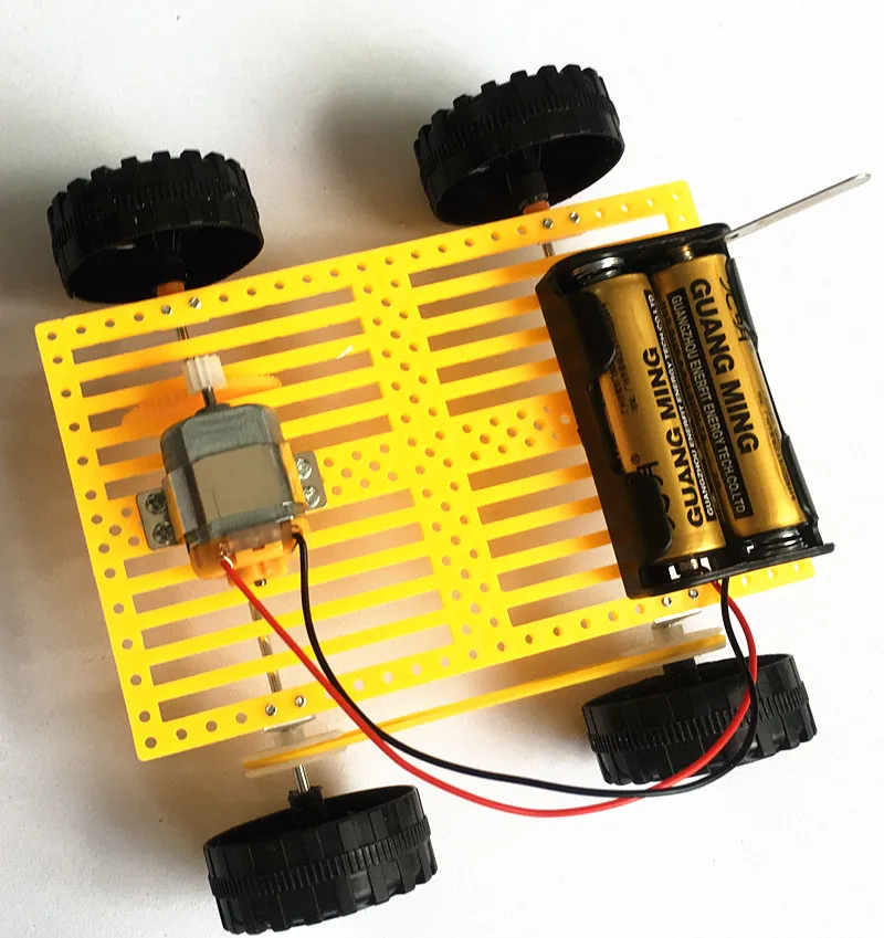 Happyxuan 5 sets/lot Kids diy Science Toys Experiments Reptile Robot Assemble Physics Models Kit Creative Educational Gift Boy