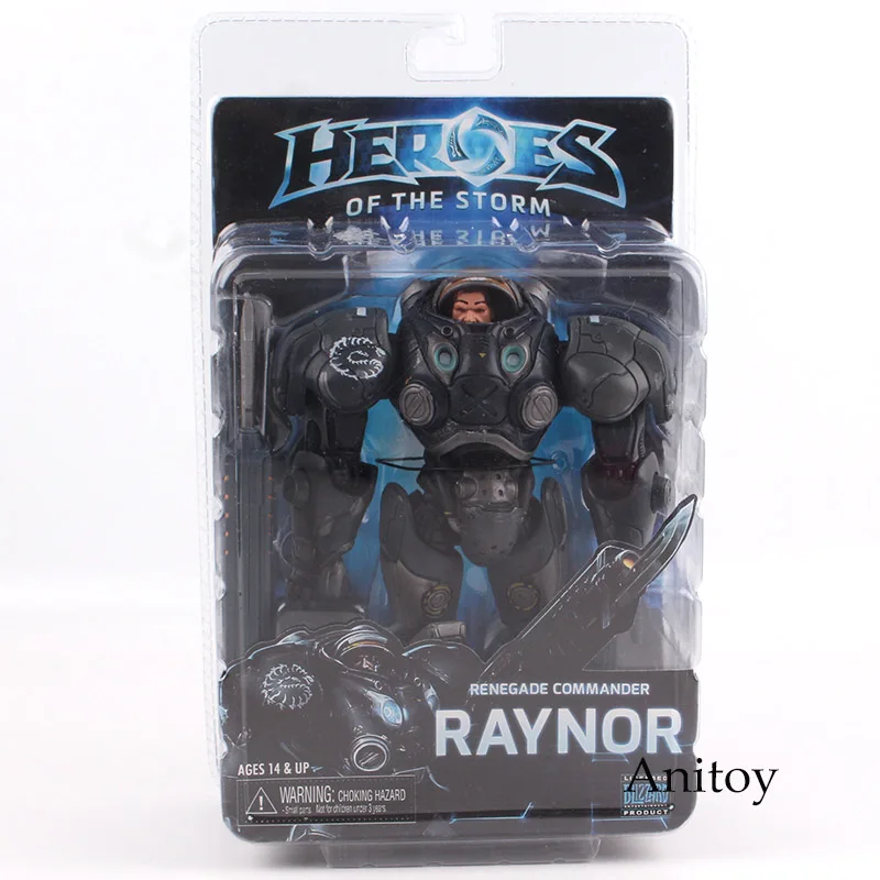 

NECA Heroes Of The Storm Action Figure Renegade Commander Raynor PVC NECA Figurines Collectible Model Toys 17cm