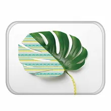 Beautiful Tropical Leaves Floral Decoration Long Floor Mat Carpets for  Bedroom Room Kitchen Bathroom Carpet Bedside Rugs