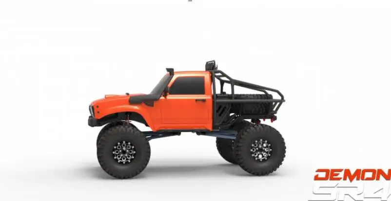 2018 CROSSRC DEMON SR 4 1:10 весы rc 4X4 RC rock cralwer Cralwer грузовик с мягким корпусом наборы 4wd compaible
