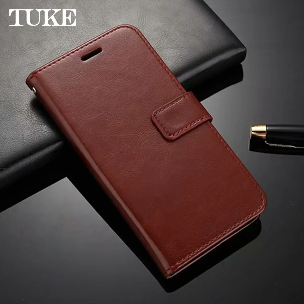 

TUKE Case For Huawei Nova 2 Luxury Leather Wallet Cover Phone Cases For Huawei Nova 2 / Nova2 Case Flip Silicone Protective Capa