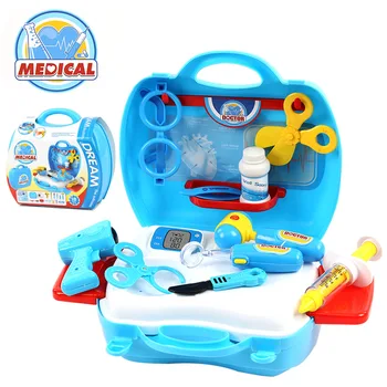 

Doctor toys children pretend play house toys child medical kit classic toys Simulation medicine for boys and girls