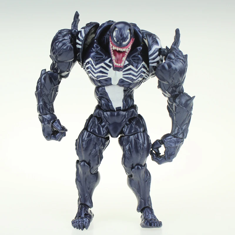 Venom Edward Brock Revoltech PVC Action Figure Model Toys Gift 