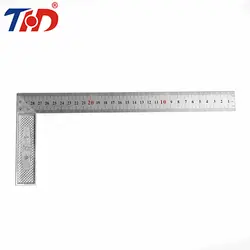THD 25/30 см Сталь металлической линейки с Сталь ручка метрики правило точность Аппаратные средства Инструменты правитель двусторонний для