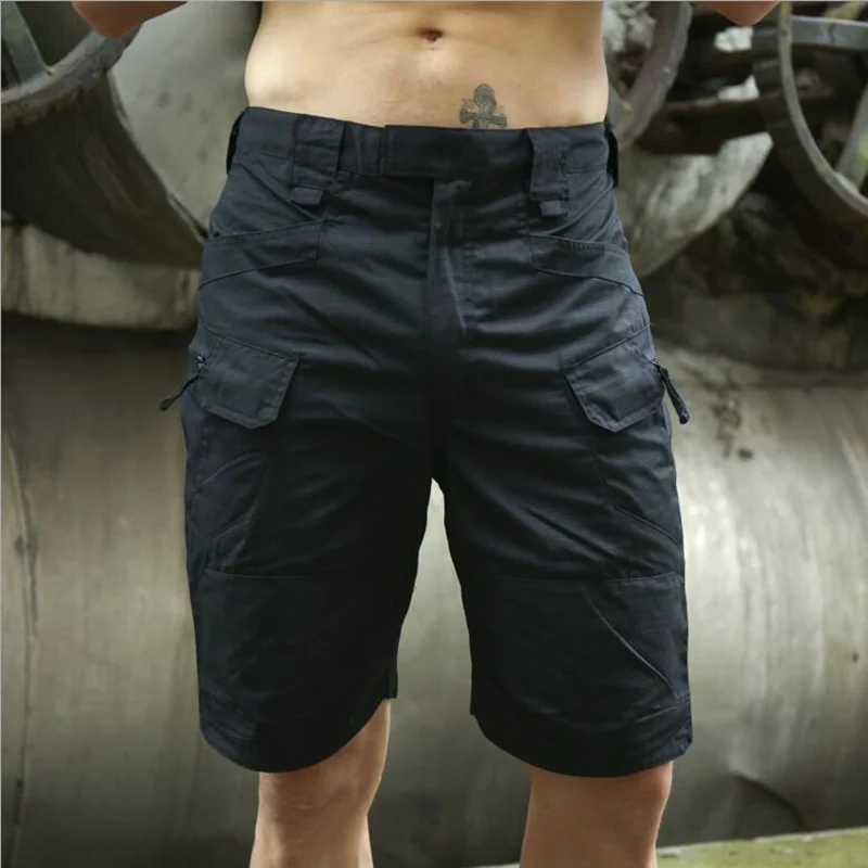 Новые модные летние мужские шорты Карго новые мужские повседневные шорты рабочие повседневные мужские шорты