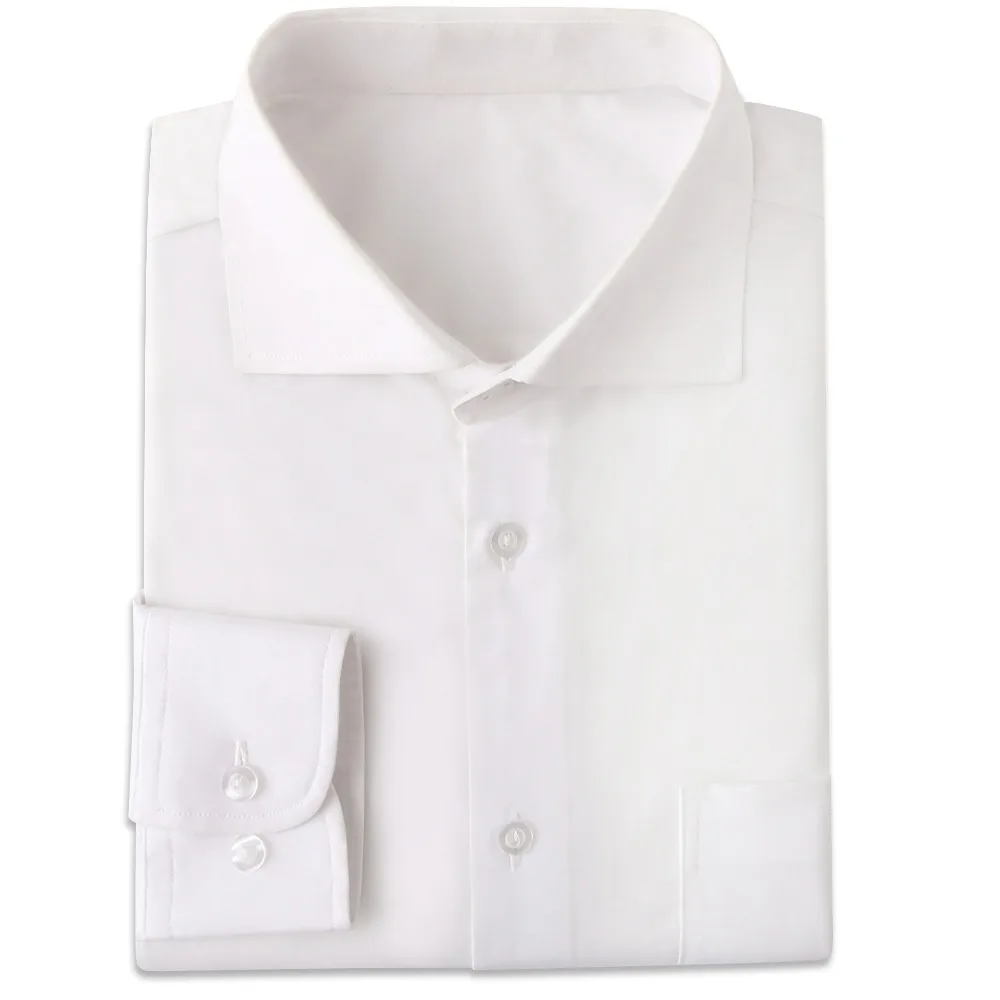 Acheter Rides Résistant Blanc Mens Robe Chemises Custom Made Slim Fit À Manches Longues Hommes Robe Chemise Blanche Chemise Homme Manche Longue