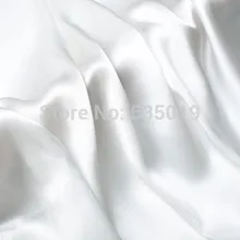 Charmeuse шелковицы ткани на заказ белый фуксия Фирменная новинка хорошее качество 22 мм широкий ткань для платья