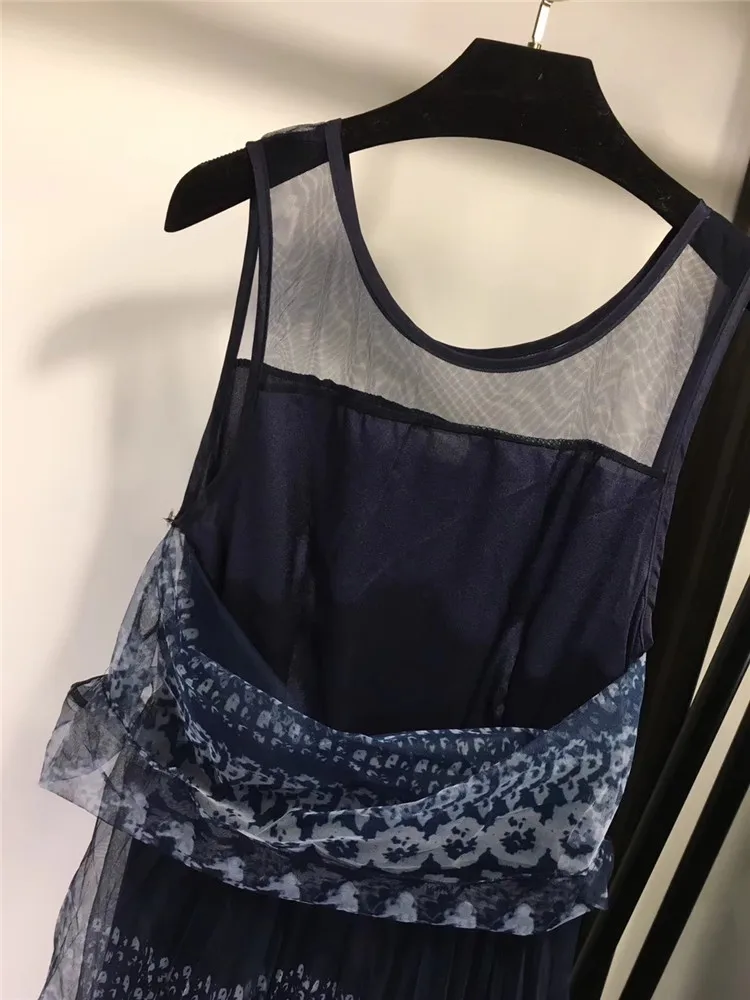 FOMOLAYIME модное платье Vestidos новое поступление женское платье на бретелях лоскутное длинное вечернее платье