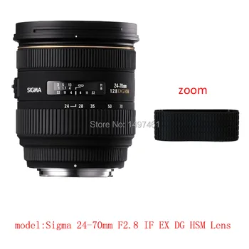 

Lens Zoom Rubber Ring/Rubber Grip Repair Succedaneum For Sigma 24-70mm F2.8 IF EX DG HSM lens