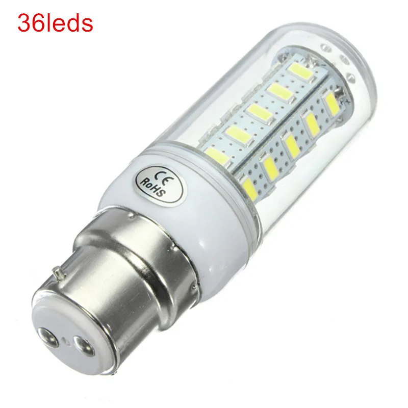 10 шт. высокую яркость 5730 SMD B22 Светодиодная лампа AC220V 24 36 48 56 69leds лампы заменить 9 Вт/12 Вт/15 Вт/18 Вт/20 Вт Кандель