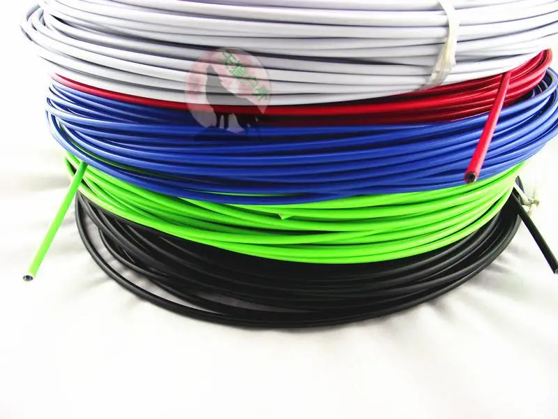

2017 Road Bike/MTB bicycles brake cable line/gear shift bike brake cable sets,black/white/green/blue/yellow/orange/red color
