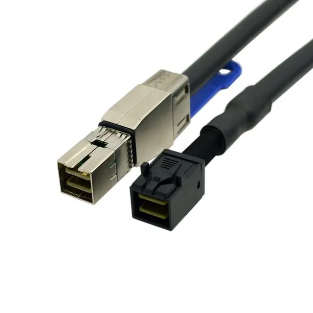 10 pieces/lot External Mini SAS HD 4x SFF 8644 to mini sas High Density